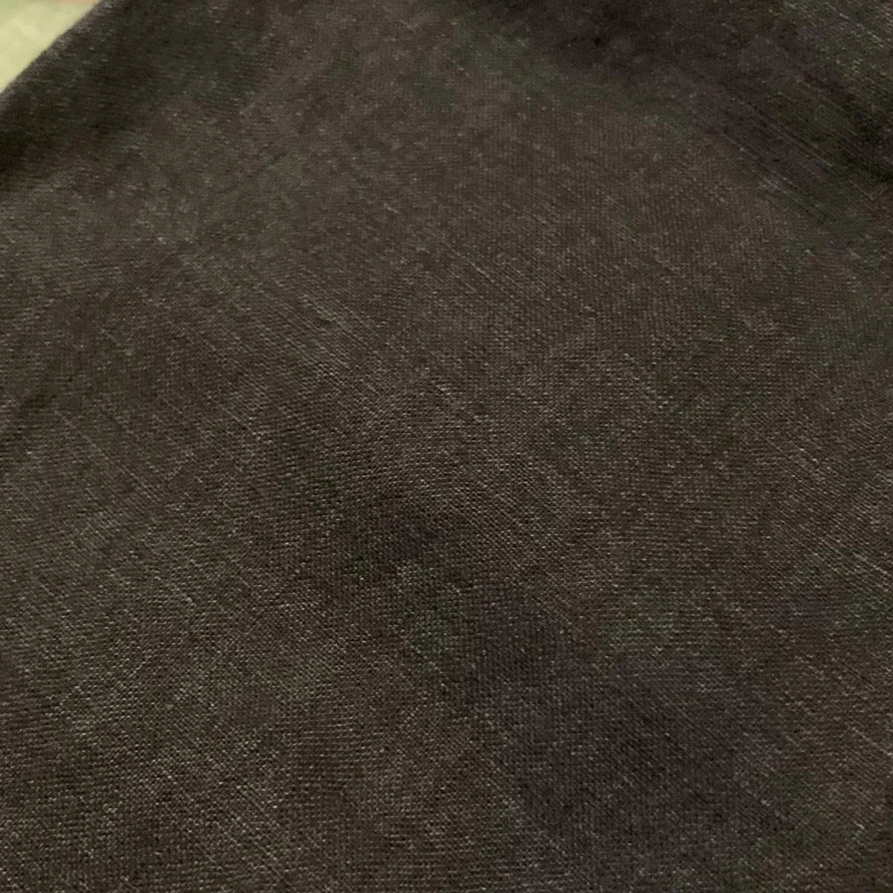Quince black 100% European linen drawstring beach pants Men's S/32